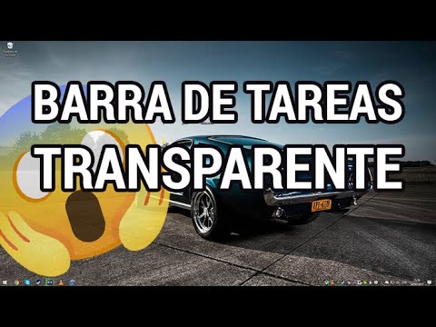 Transparent taskbar and menus in Windows 10 and 11 www.informaticovitoria.com