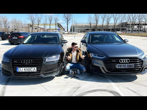 Audi A8 2021 (100.000 EURO) vs Audi A8 2017 (30.000 euro) Diferente si Asemanari