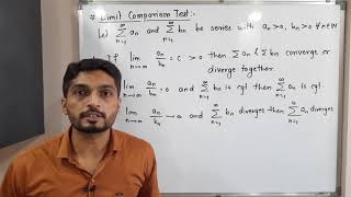 Series | Lecture 24 | Limit Comparison Test