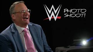 Jim Cornette on the origin of his tennis racket, Cena’s early days & more | WWE Photo Shoot screenshot 2