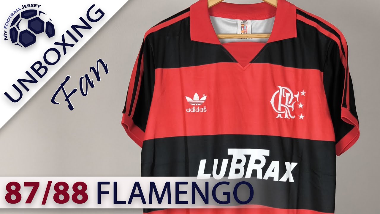 CR Flamengo Home Retro Jersey 1988 (Kotofanss) Fan Version Unboxing Review