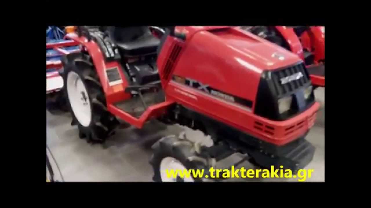 Τρακτερ HONDA TX 160 www.trakterakia.gr YouTube