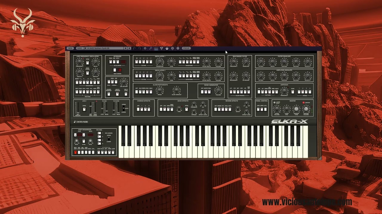 Cherry Audio Elka-X Synth Presets - Northern Synths 2 walkthrough Vicious Antelope