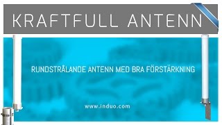 zBoost Wide-Band Omni Outdoor Signal Antenna – Signal BoosterRoof-mountable – Omni-directional Kraftfull omniantenn för 4G, 3G, GSM och wifi med hög förstärkning