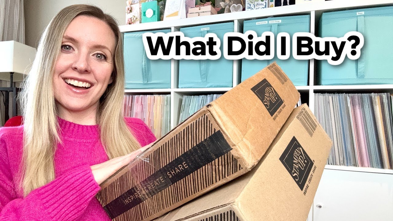 See What's Inside! New Stampin' Up! Scrapbooking and Cardmaking Supplies