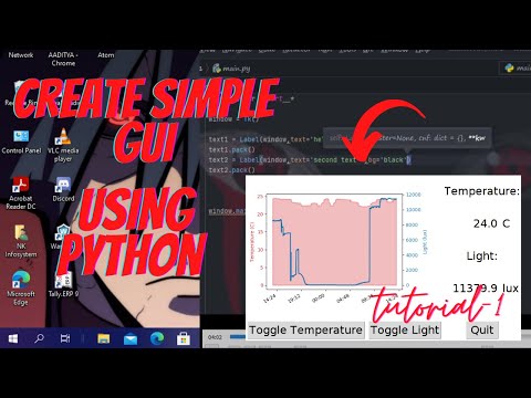 Capa de tkinter GUI TUTORIAL
