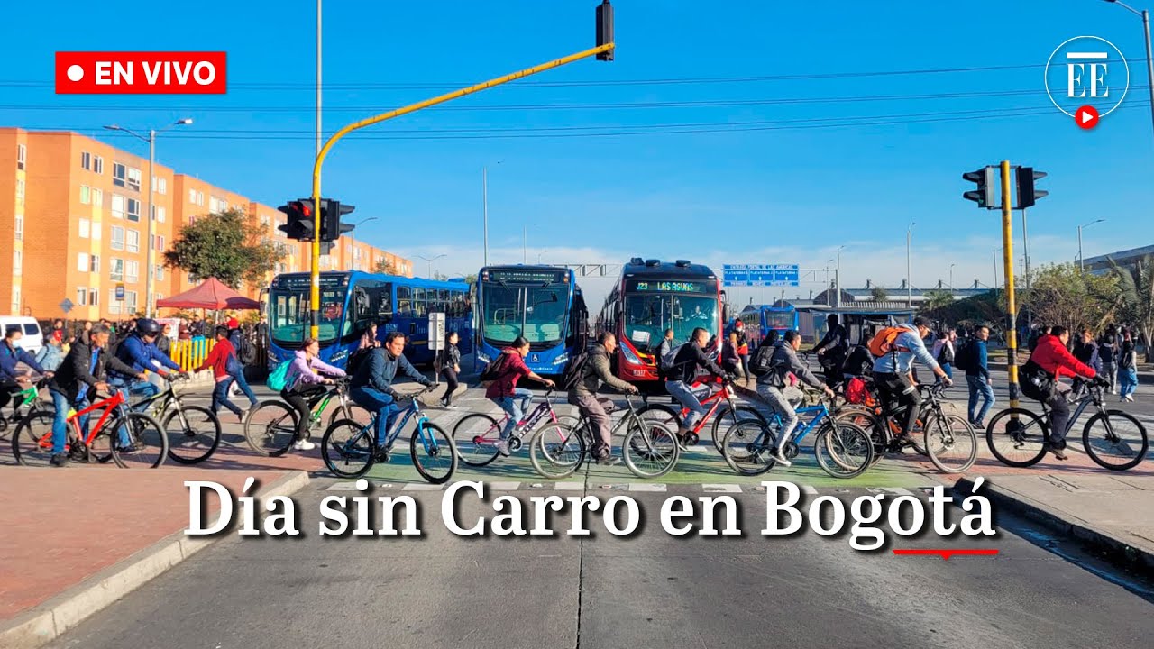 Nuevo Día sin Carro y sin Moto en Bogotá así avanza la jornada El