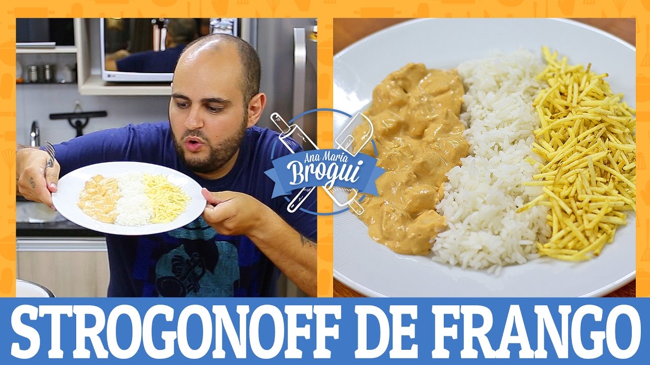 Estrogonofe de frango 800g - tamanho família - Comida Boa