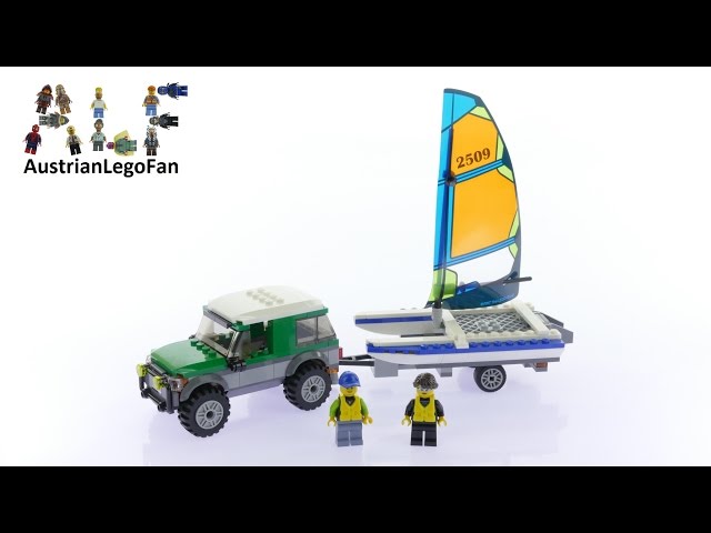 malm Installation Redaktør Lego City 60149 4x4 with Catamaran - Lego Speed Build Review - YouTube