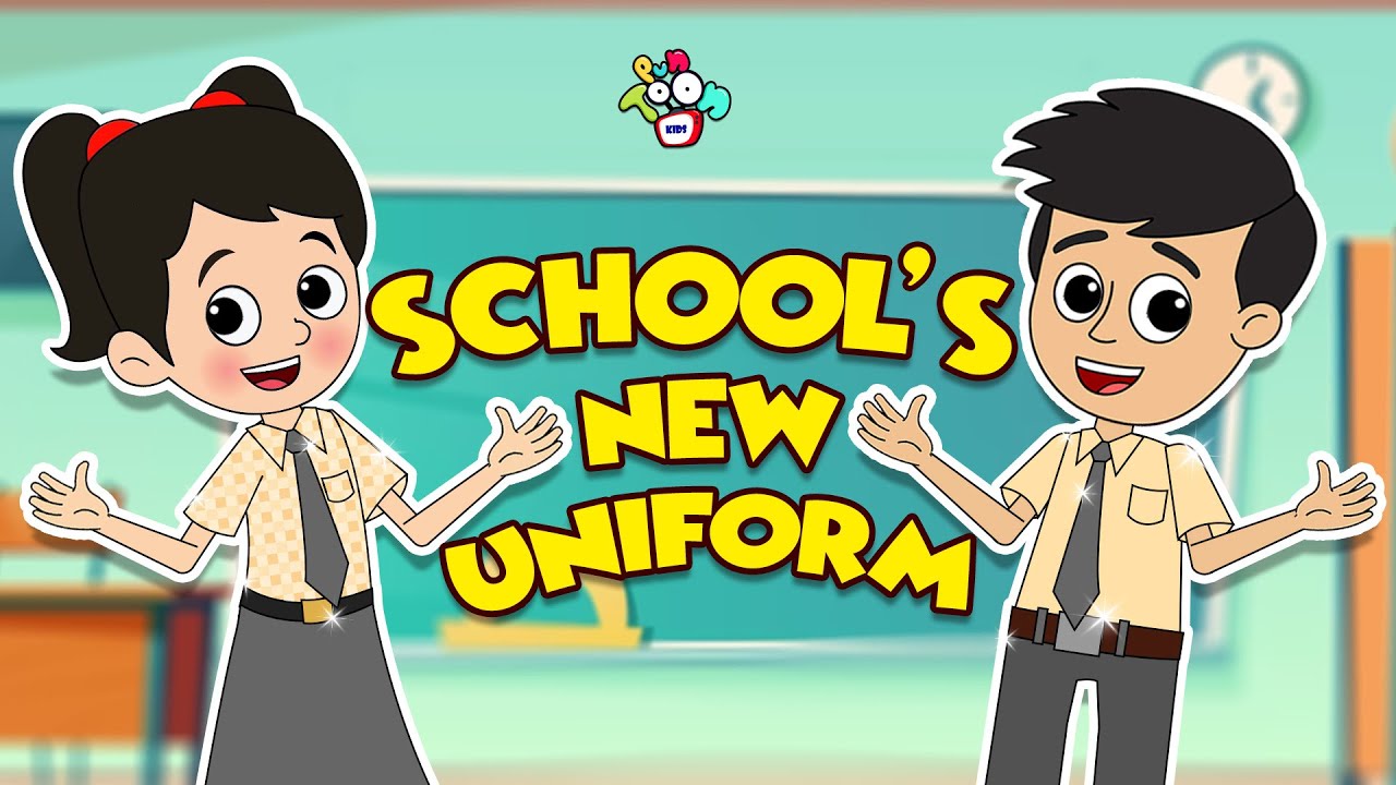 School's New Uniform | Animated Stories | English Cartoon | Moral Stories | PunToon Kids