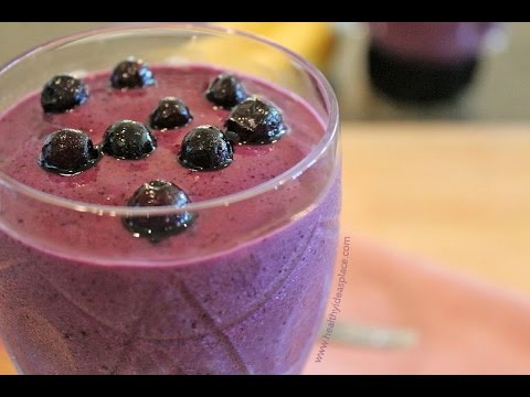 strawberry-blueberry-banana-smoothie-|-making-smoothies---breakfast-recipe