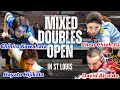 ChouChiehYu🇹🇼&🇪🇸Davit Alcaide vs CHIHIRO KAWAHARA🇯🇵&🇯🇵HAYATO HIJIKATA〜MIXED DOUBLES in ST LOUIS〜