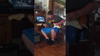 Gravity by Papa Roach guitar cover