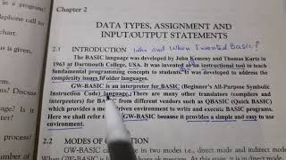 Basic Language Intro  CS10   2.1