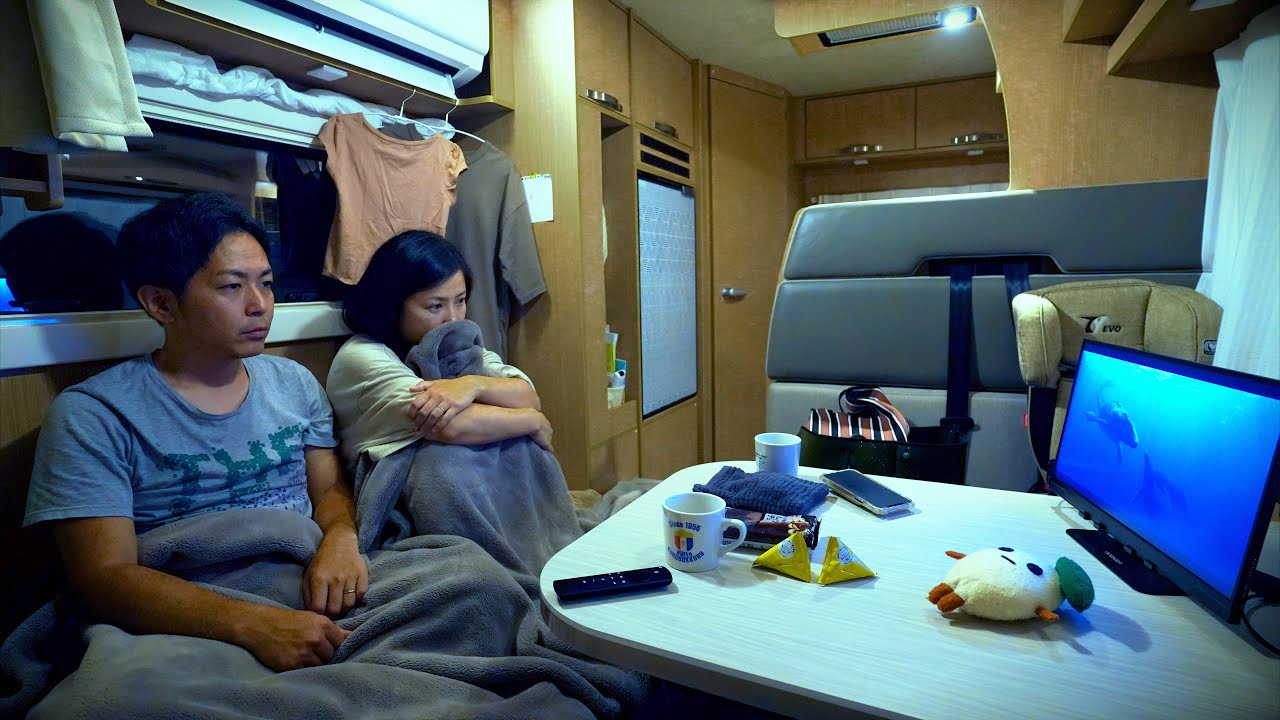 [Субтитры] Автомобильный кемпинг в ретро-городе кошек и холмов, Ономити, Япония