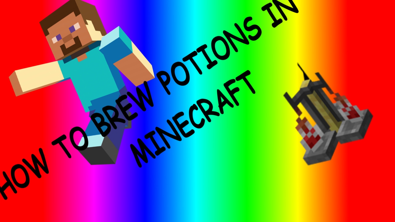 How to brew potions in Minecraft! PC/PE/Xbox/PS4 YouTube