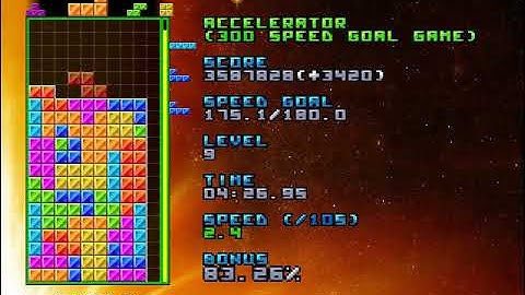 [NullpoMino Custom] Accelerator Mode Test