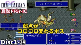 真説FF5r-IC Ver.1.0.0】ロンカ遺跡(内部)攻略〜BOSSアルケオエイビス