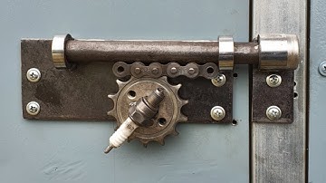 Tự chế chốt cửa tuyệt đẹp từ phế liệu. #TK07 #soncatchannel