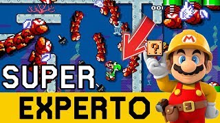 Thumbnail image for Nivel Acuático Traumatizante 😱 - SUPER EXPERTO NO SKIP | Super Mario Maker - ZetaSSJ