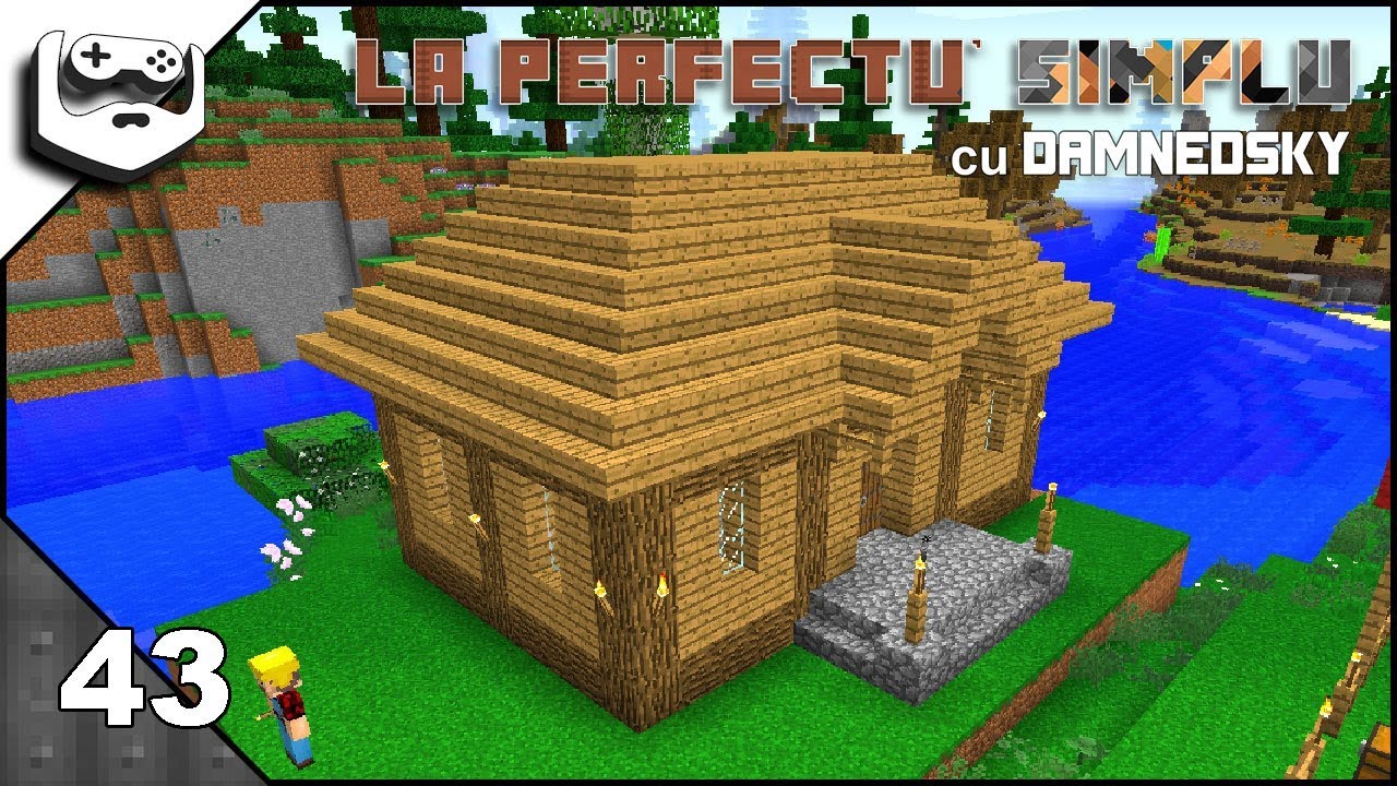 Minecraft La Perfectu' Simplu s6e43 | primărie la cheie și un pic de ...