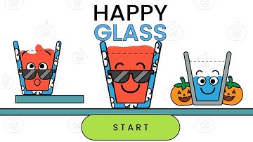 Happy Glass All Levels 3 Stars ( Level 1- 10 ) + Daily Challenge Gameplay Walkthrough Android/iOS