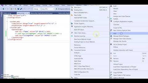 ASP NET Web Config Application Setting & multiple configuration files