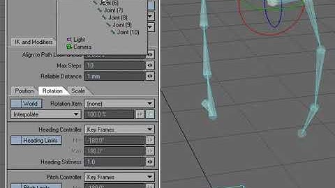 LightWave 9 Bone Hierarchy- Using a Null