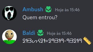 BALDI invadiu o HOTEL (doors no discord)