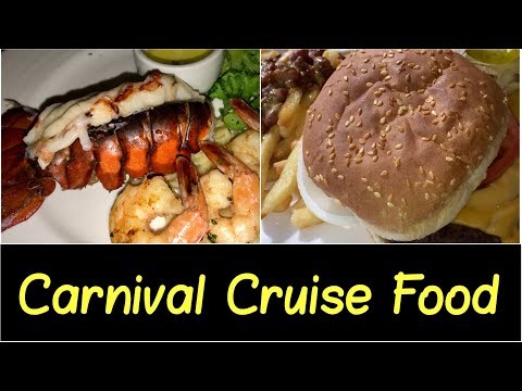 Wideo: Carnival Liberty - Jedzenie i kuchnia
