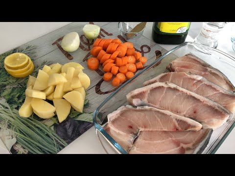 Как вкусно приготовить БЕЛУГУ?! Рыба в духовке!