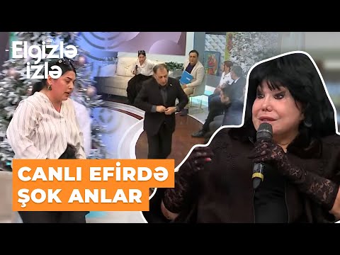 Elgizlə izlə | Canlı efirdə gərgin anlar | Qonaqlar studiyanı tərk etdi