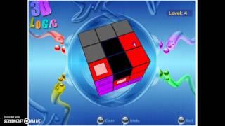 3D Logic Walkthrough Levels 1-5