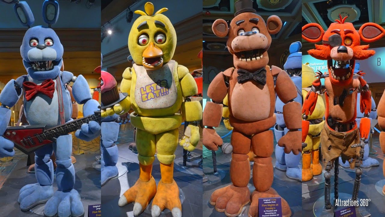 Five Nights at Freddy's MOVIE: Every Animatronic In Live-Action (Photos)