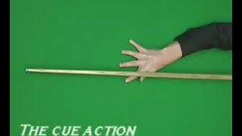 Snooker Coaching - Cue Action