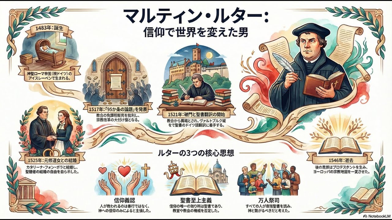 [[倫理]] 革命の修道士：マルティン・ルターの物語