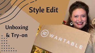 Wantable Style Edit Unboxing & Try on