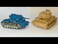 cómo hacer un tanque de cartón (DIY Panzer III Ausf. J) (plantillas descargables)