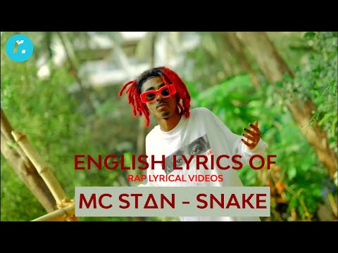 MC STΔN  -  SNAKE || Official Lyrics Video || Lyrics Video