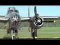 CAF North American B-25J Mitchell [Miss Mitchell] Start up, Takeoff, Flyby | KANE