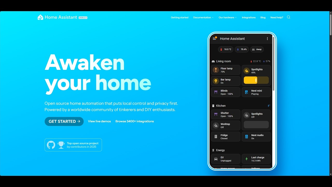 I finally setup Home Assistant and I'm EXCITED! HA-EP1