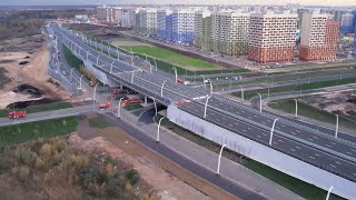 Северо-Восточная хорда - От Лухмановской до Зенинского шоссе  (14.10.2022)