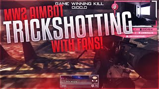 L7 Mario: MW2 Aimbot Trickshotting w/ Fans! #RedRC