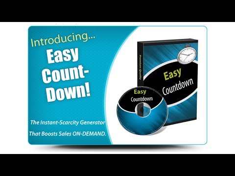 Easy Countdown WordPress Plugin