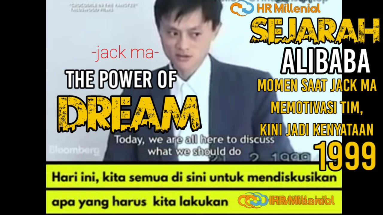 MOMEN BERSEJARAH JACK MA DAN ALIBABA SAAT JACK MA PITCHING ALIBABA KE