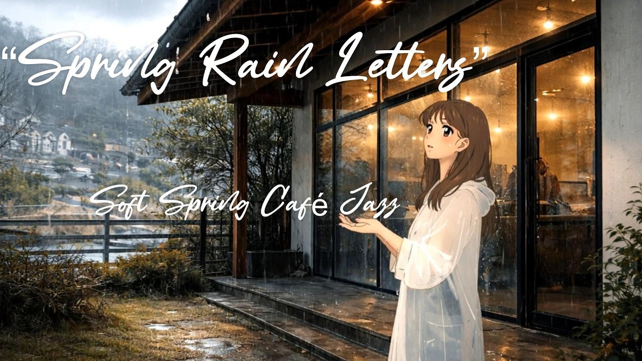 “Spring Rain Letters” | Soft Spring Café Jazz | Light Lo-Fi Jazz Ballad