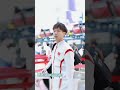 China's national team of table tennis arrived at Hangzhou International Airport