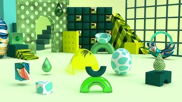 Abstract 3D Art Tutorial Using Adobe Illustrator & Adobe Dimensions| Abstract 3D Art.