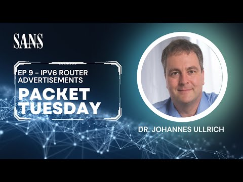 Packet Tuesday - IPv6 Router Advertisements