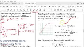 Famous OpenStax College Algebra Ch 6.8 Fitting Exponential Model to data Wealth
